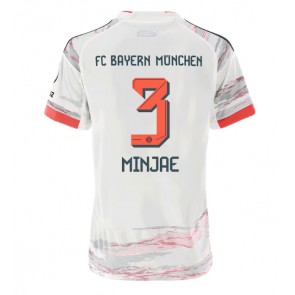 Bayern Munich Kim Min-jae #3 Segunda Equipación Mujer 2025-26 Manga Corta